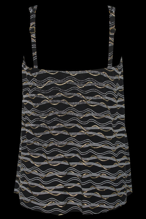 MiracleSuit Plus Size Linked In Mirage Tankini Top